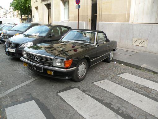  avant de cabriolet mercedes